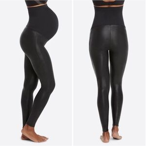 SPANX Black Maternity Leggings